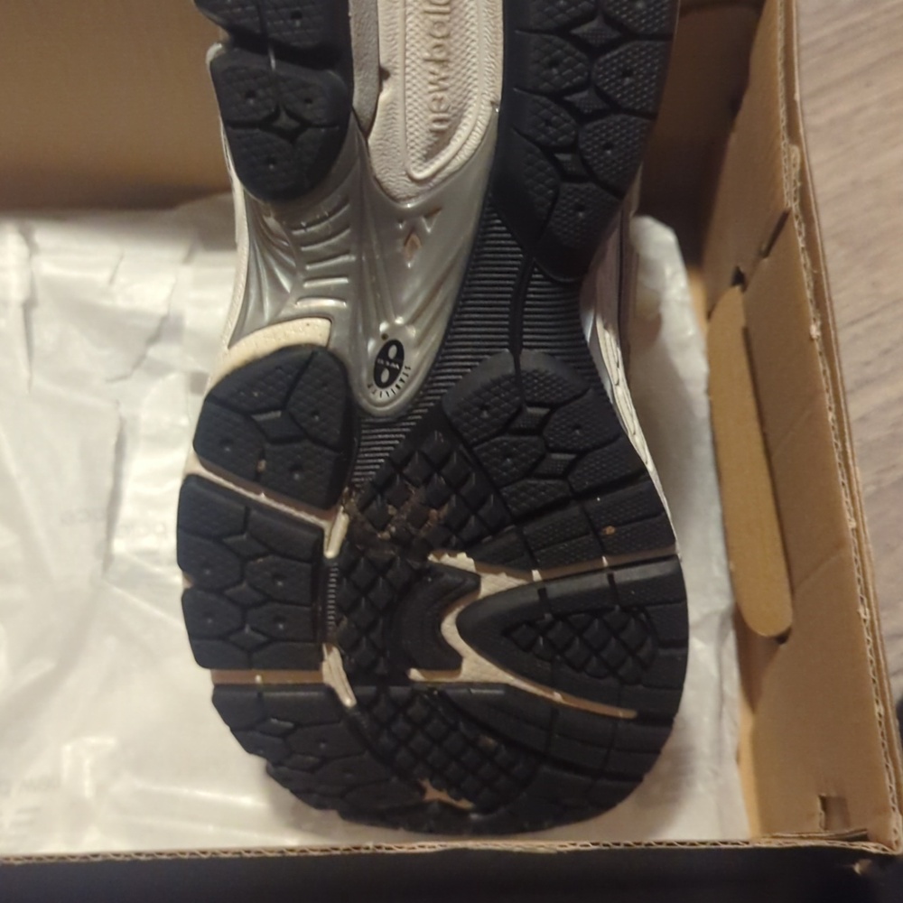 Kids White and Silver Athletic Sneakers - New Balance 1906 - Picture 10 of 11